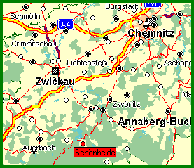 Technikhandel Ebert Schönheide Landkarte